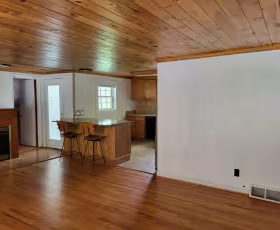 Hwy 105 Bypass living room