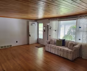 Hwy 105 Bypass living room